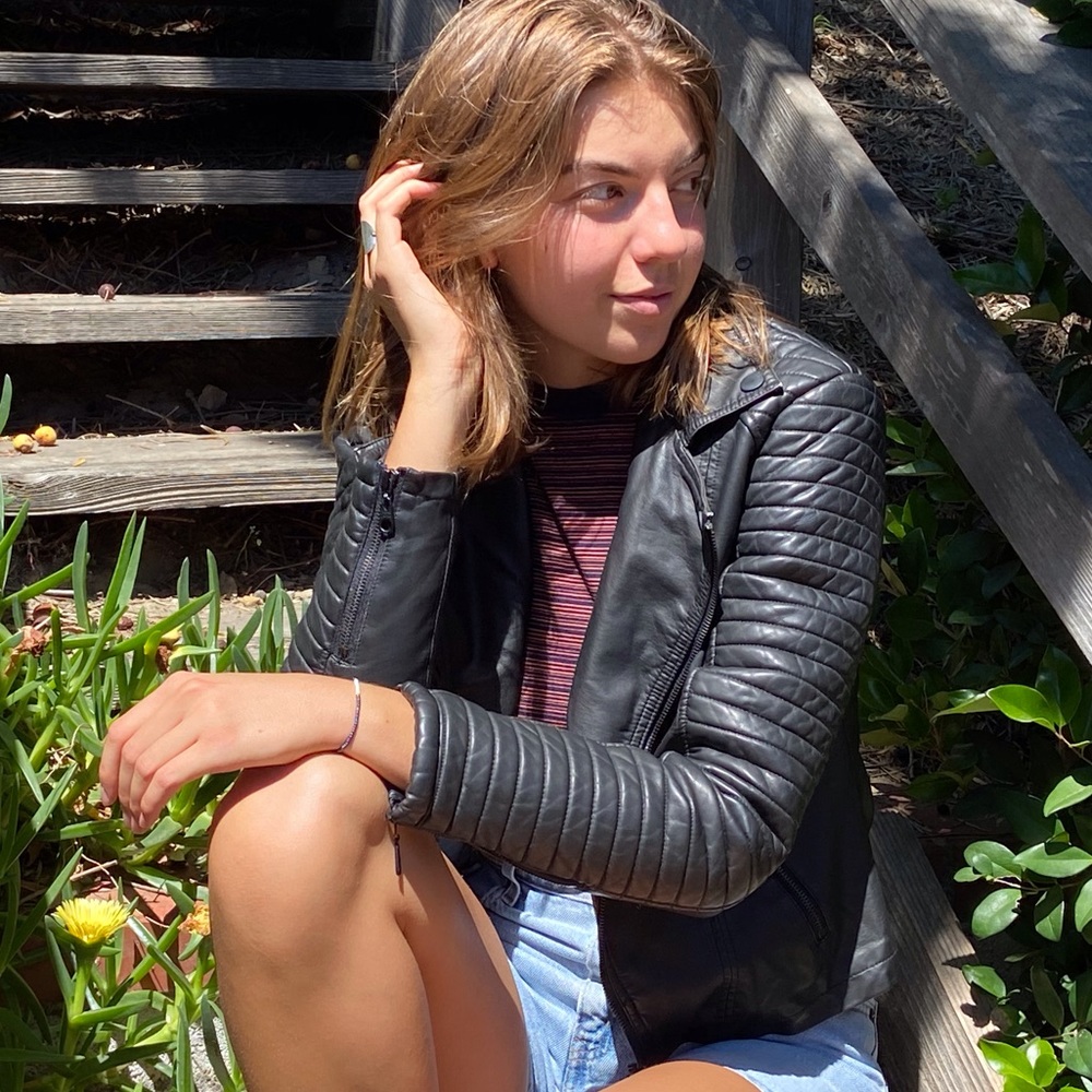 Billabong Moto Faux Leather Jacket